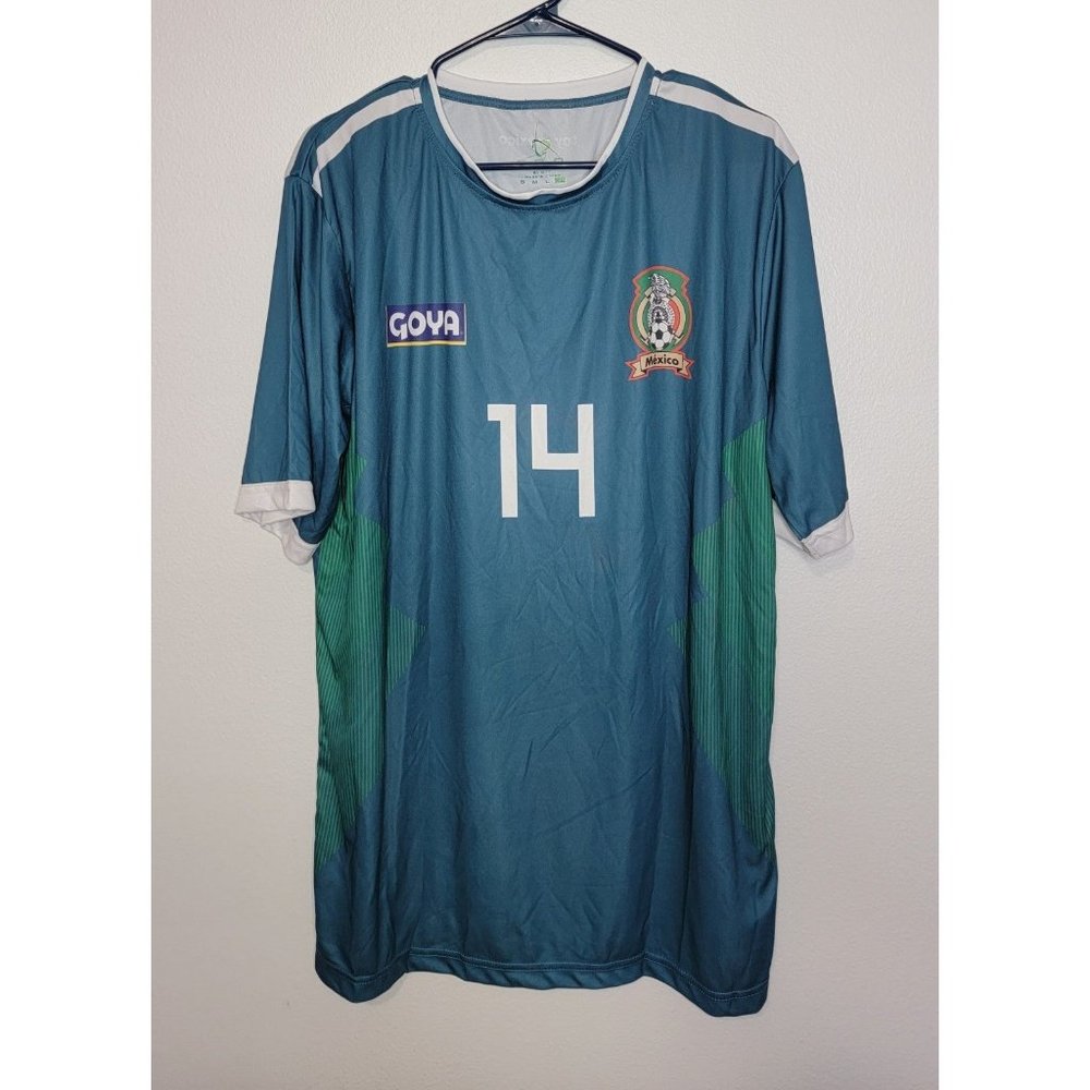 Mexico National Chicarito #14 FIFA World Cup Soccer Jersey Size Men's XL Futbol